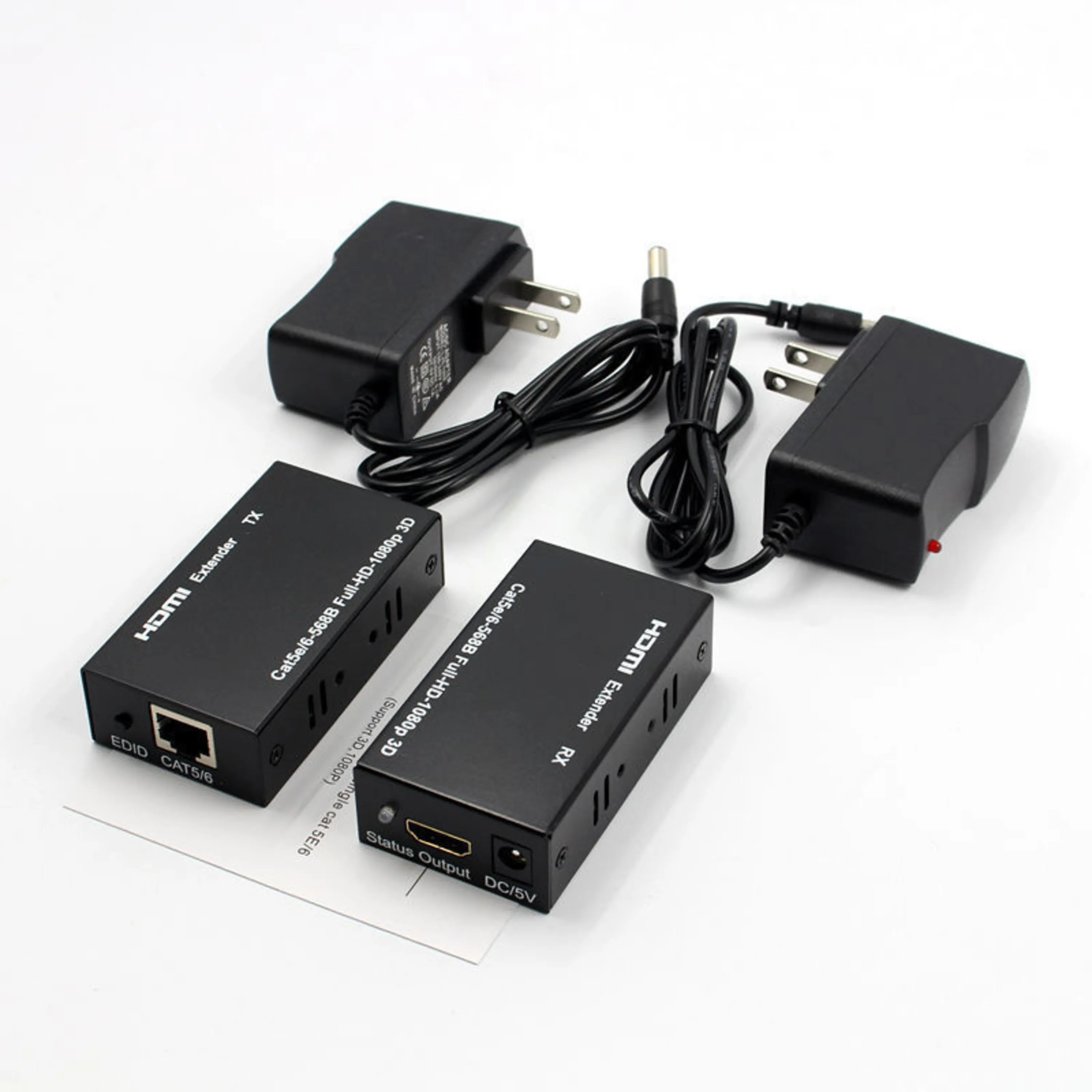 اکستندر HDMI تحت شبکه مدل 60M بسته 2 عددی | شناسه کالا KT-991063